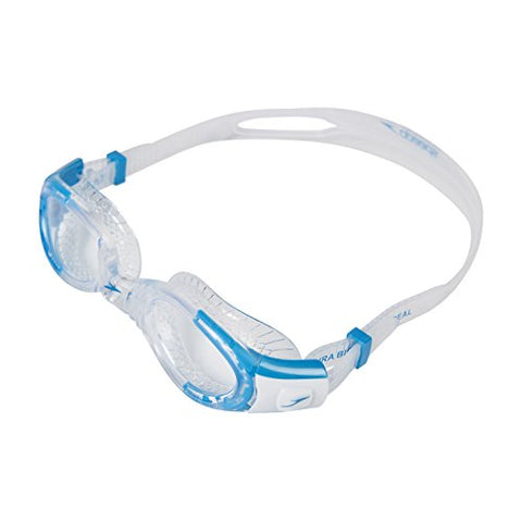 Image of Speedo 811596C527 Futura Biofuse Goggles, 1SZ (Clear/White/Clear)