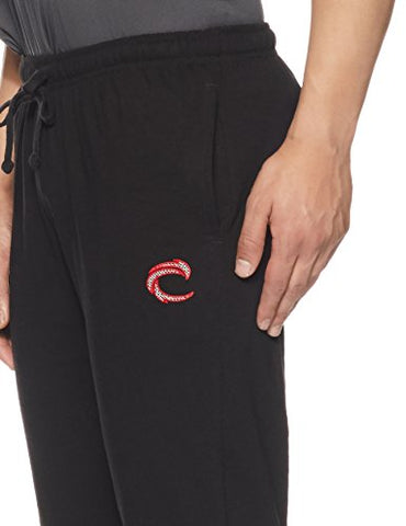 Image of Chromozome Men's Slim Fit Track Pants(S8925-Black-L_Black_Large)