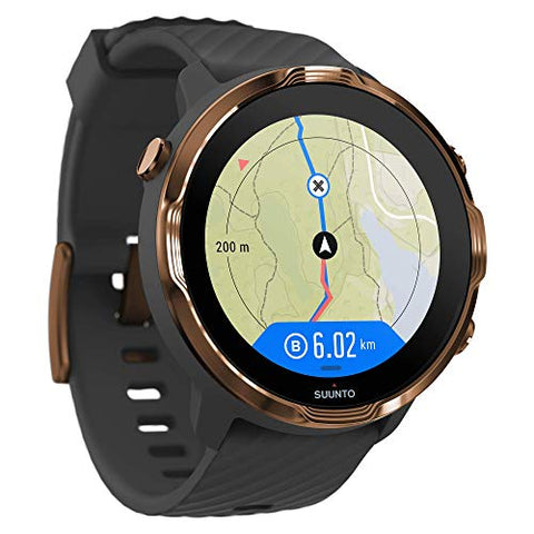 Image of SUUNTO 7 Graphite Copper, GPS Versatile Sports Watch with Google Wear OS, 24x7 Activity and Sleep Tracking