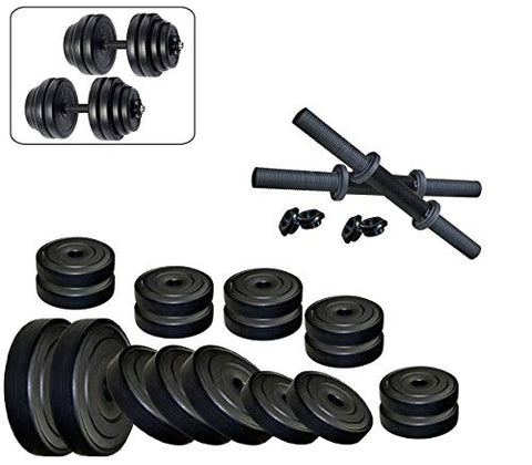 Image of Body Maxx 8Kg-Combo 14 Dumbbells Kit 15 Inches Dumbells Rod