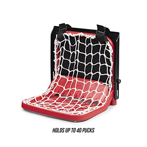 Image of Better Hockey Extreme Sauce Catcher - Saucer Pass Training Aid - Mini Goal Holds Up to 40 Pucks - Fun Backyard Games - Trick Shots - Easy to Carry