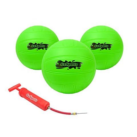 Image of GoSports Water Volleyball 3 Pack | Great for Swimming Pools or Lawn Volleyball Games