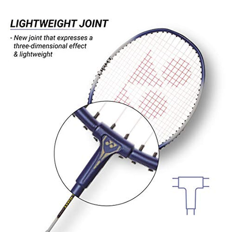 Image of Yonex ZR 100 Light Aluminium Badminton Racquet with Full Cover | Made in India(Set of 1)