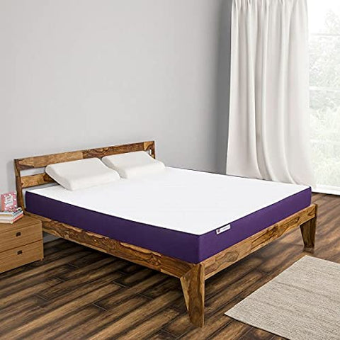 Image of Sleep Ninja Dual HR Foam 5'' Single Bed Size Turn- Reversible Soft and Firm Double Side Mattress | Premium HR Mattress with Free Pillows (72 * 36 * 5 Inches)