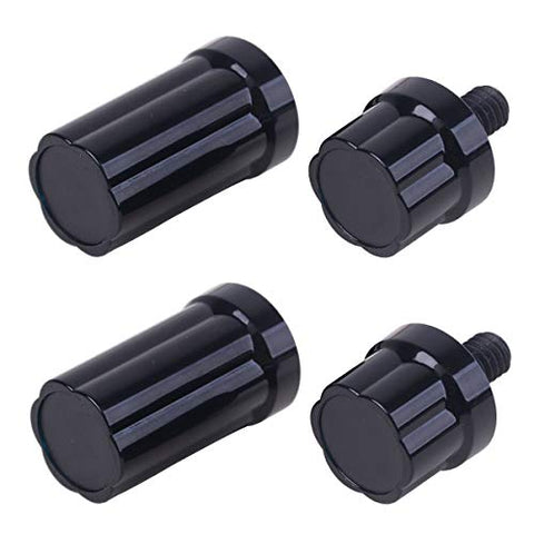 Image of AB Earth 2020 Ergonomic Design Joint Protectors for Pool Cue Billiards Stick 5/16 X 18 Size (2 Sets)