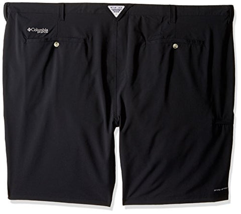 Image of Columbia Sportswear Men's Big Grander Marlin II Offshore Shorts, Black, 44 x 10