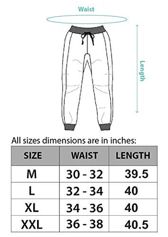 Image of hiker's way Men's Slim Fit Track Pants for Men Sports Black