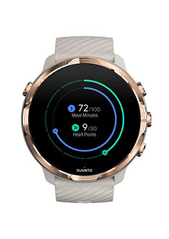 Image of SUUNTO 7 Sandstone Rosegold, GPS Versatile Sports Watch with Google Wear OS, 24x7 Activity and Sleep Tracking