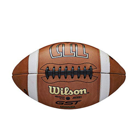 Image of Wilson GST NCAA Leather Game Football