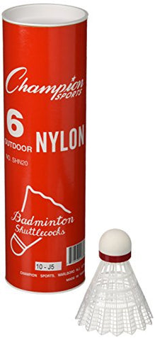 Image of Champion Sports Nylon Outdoor Shuttlecocks