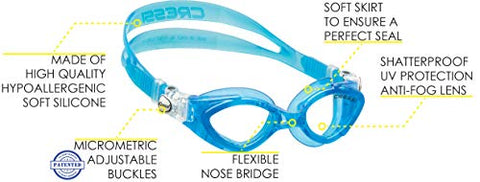 Image of Cressi King Crab, light blue