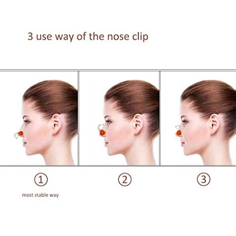 Image of Zooshine 6-in-1 Waterproof Swimming Nose Clips Nose Plugs Nose Protector for Swimming Adults Kids