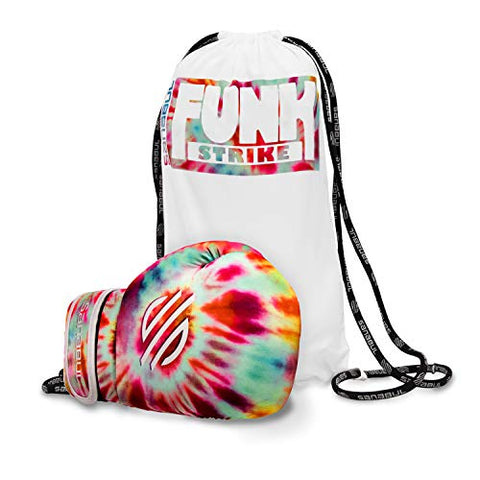Image of Sanabul Funk Strike Tie Dye Gel Boxing Kickboxing Training Gloves (Classic Swirl, 16 oz)
