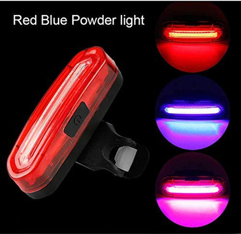 Image of Lista 120 Lumens Rechargeable USB Rear Light Bicycle Cycling Taillight LED Waterproof MTB Road Bike Tail Lamp Rear Light for Bicycle