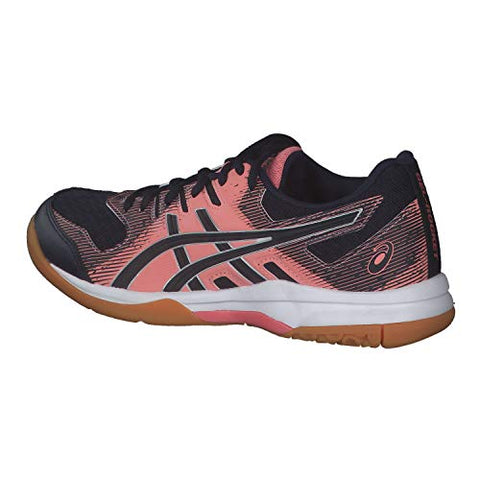 Image of ASICS Women's Gel-Rocket 9 Guava/Midnight Indoor Court Shoes-8 UK (42 EU) (10 US) (1072A034)