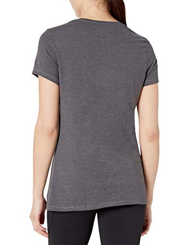Image of Champion Women's Double Dry Cotton Tee, Granite Heather, S