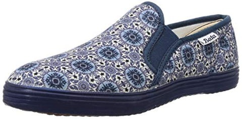 Image of BATA Women Printed Fitness Blue Sneakers6 Kids UK (5599297)