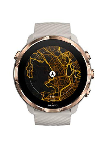 Image of SUUNTO 7 Sandstone Rosegold, GPS Versatile Sports Watch with Google Wear OS, 24x7 Activity and Sleep Tracking