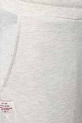 Image of Peter England Men's Regular Track Pants (PETPNTEM3218505_Grey_XL)