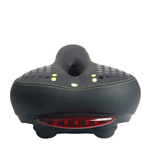 Image of Lista Widen Soft Bicycle Saddle Seat with 5 LED Light Mountain Road Bike Cushion