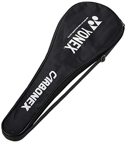 Image of YONEX Carbonex Graphite 8000 Plus, 3U-G4 (White/Red) & Mavis 350 Green Cap Nylon Badminton Shuttlecock - Yellow