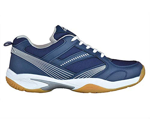 Image of Men's Navy Blue Badminton Shoes - 9 UK