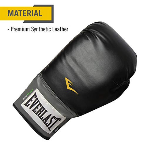 Image of Everlast 1200013-10 Pro Style Training Gloves (Black)