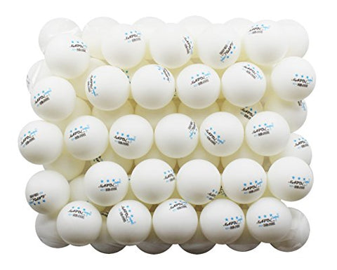 Image of MAPOL REGAIL 3-star 40 mm Table Tennis Balls Advanced Training Ping Pong Balls, White -50 Pieces