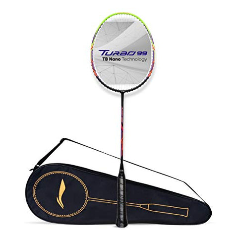 Image of Li-Ning Turbo 99 Strung Carbon Fibre Racket With Free Full Cover