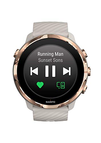 SUUNTO 7 Sandstone Rosegold, GPS Versatile Sports Watch with Google Wear OS, 24x7 Activity and Sleep Tracking