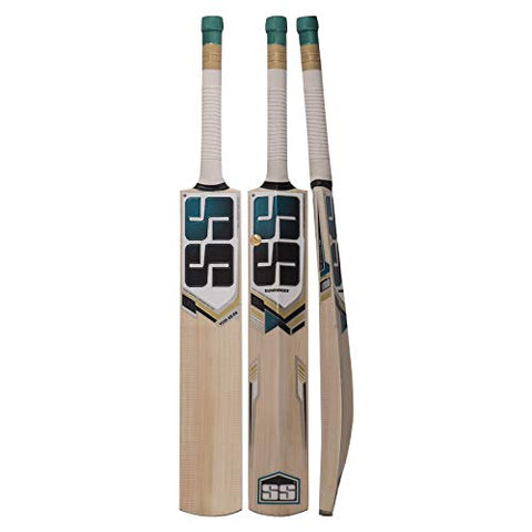 Image of SS Yuvi 20/20 kw bat Grade 2 Kashmir Willow Cricket Bat ( Size: Short Handle,Leather Ball )