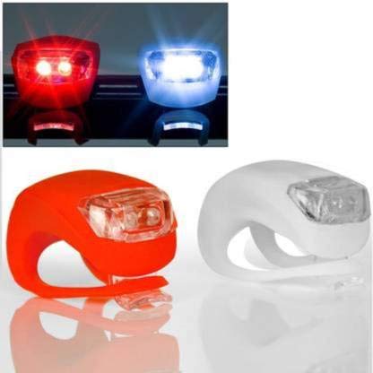Image of Gadget Deals Bicycle Safety Cycle Blinker Light LED Front Cycle Blinking Light Rear Light Combo Cycle Warning Light Combo