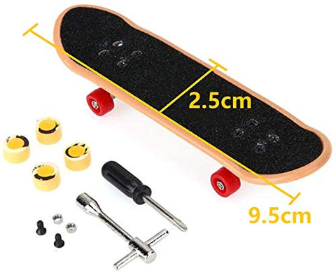 Image of PATPAT 1Pc Mini Skateboard Finger Board Skate Boarding Kit