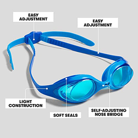 Image of Arena Spider Junior, Violet/Clear/Pink, One Size
