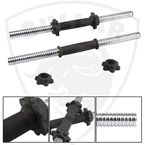 Image of BULLAR Dumbbell Set, Adjustable Dumbbell, Home Gym & Fitness Kit, Gym Equipments Gym Set, 8Kg (Black)