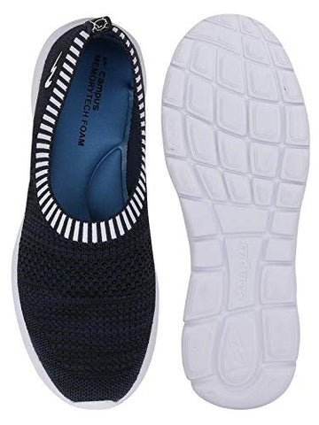 Image of Campus Women's Blu/Wht Running Shoes-7 UK (40 EU) (Voilet)