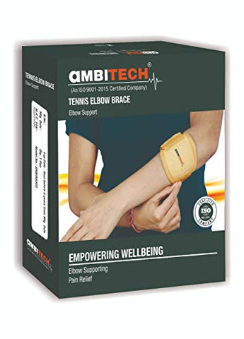 Image of AmbiTech Tennis Elbow Brace (Pain Relief,Forearm,Elbow) - Universal