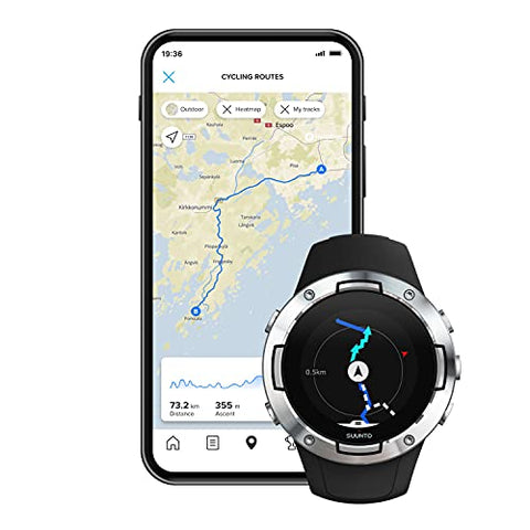 Image of Suunto 5 Multisport GPS Watch with Wrist-Based Heart Rate Sensor