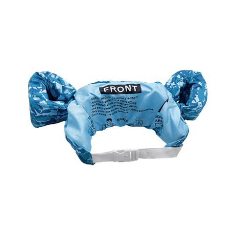 Image of Silfrae Swim Vests Swim Floatation Vest Learn-to-Swim Device Weighing from 30 to 50 lbs (Camo Shark)