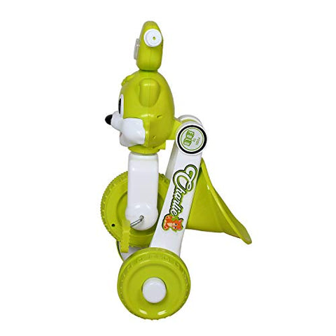 Image of Fun Ride Charlie Cat Foldable Tricycles with Music and Lights for Boys and Girls of 2-4 Years (Green, Weight Upto 18 Kg)