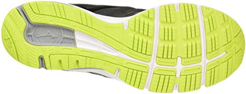 Image of Mizuno Men Synchro Md Black/Yellow Running Shoes-7 UK/India (40.5 EU) (J1GE161814)