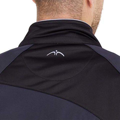 Image of DIDA Men's Polyester Tracksuit (D1283Navy_XL_Navy & Classic Blue_X-Large)