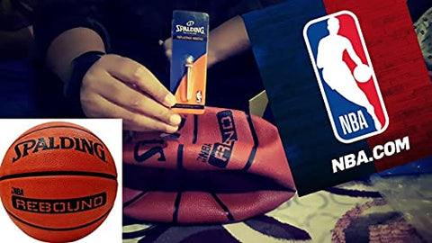 Image of Spalding Rebound Rubber Basketball (Color: Orange, Size: 6