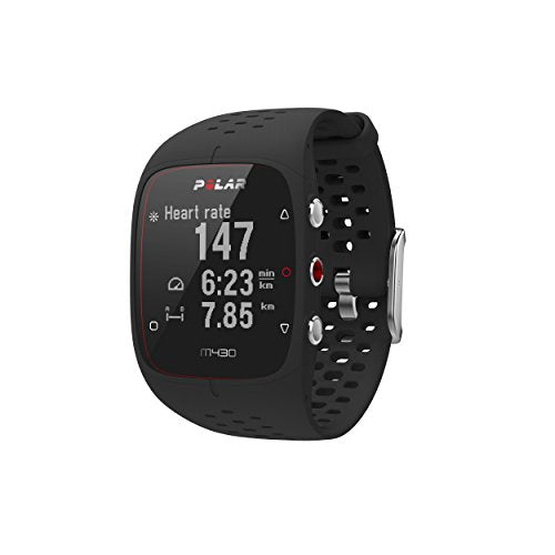 Polar M430 GPS Running Watch, Black