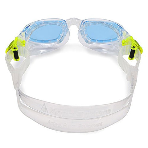 Image of Aqua Sphere Moby Kid Swim Goggle (Blue/Transparent)