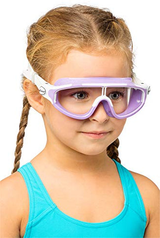 Image of Cressi BALOO, Kids Swim Goggles (Purple , Ages 2-7)