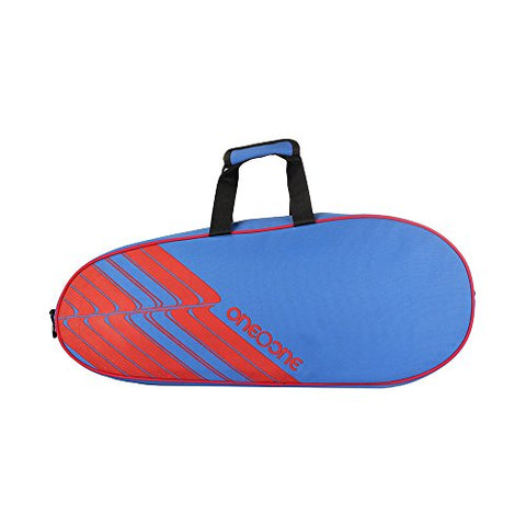 Image of One O One - Lines Collection Single Blue - Badminton/Tennis Kitbag
