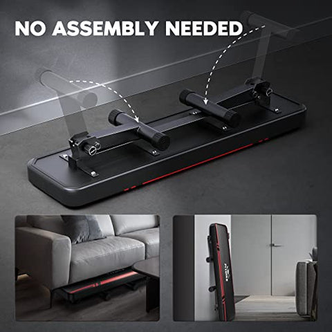 Image of FLYBIRD Flat Weight Bench Exercise Bench Foldable for Strength Training, 650 LBS Weight Capacity