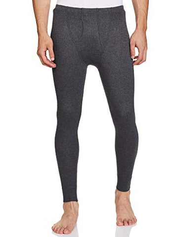 Image of Jockey Men's Snug Fit Thermal Long Johns 2420_Charcoal Melange_S