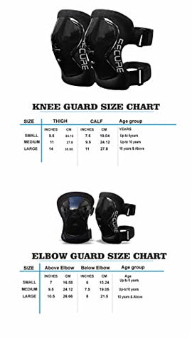 Image of Jaspo SX 4 Protective Set (Suitable for Age Group Upto 14 Years Old) PVC, Blue